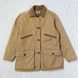 Woolrich Women’s Harvest Insulated Tan Utility Chore Coat | Size XS